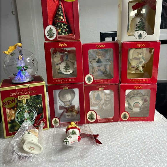 Spode Christmas Tree ornaments Bundle